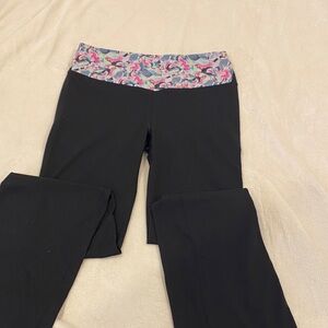 Victoria's Secret Kids Leggings with Multicolor Waistband